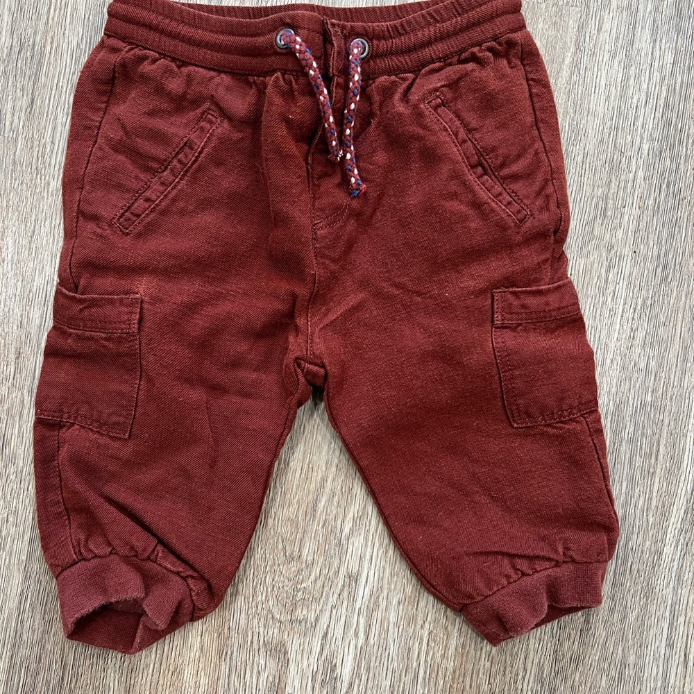 Cozy Maroon Jogger Pants